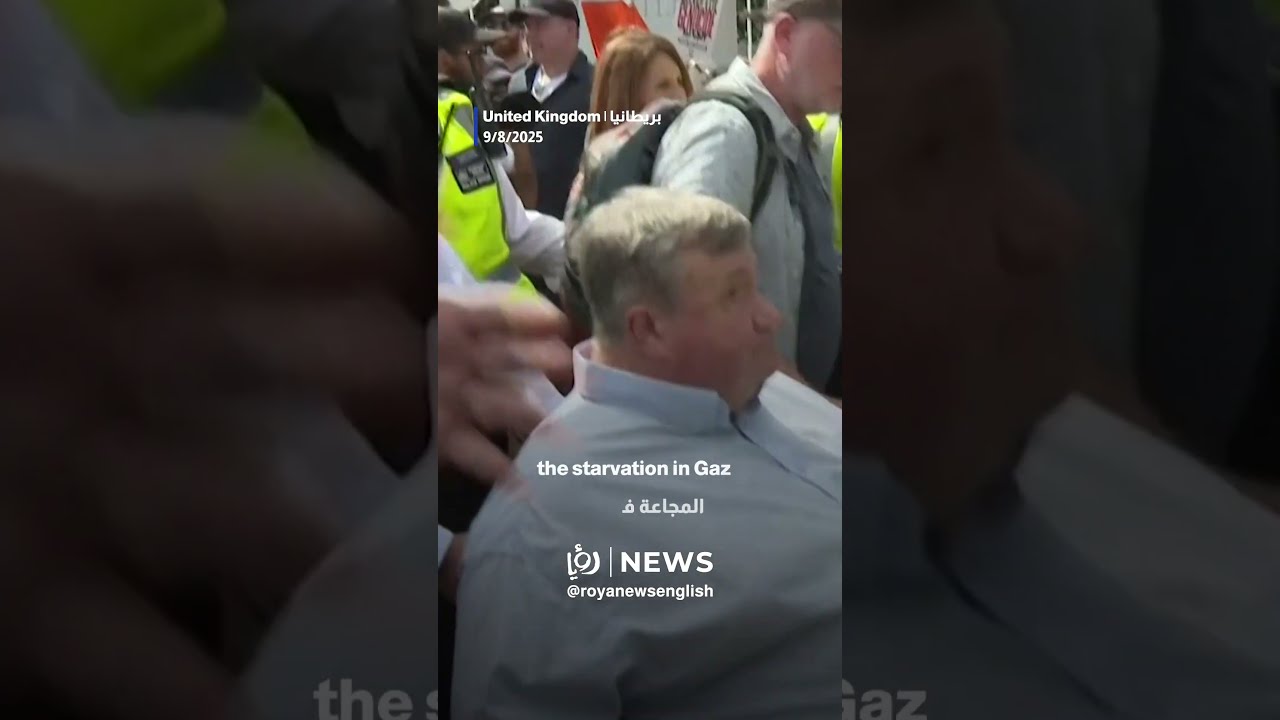 London Police Arrest Blind Man Peacefully Protesting Gaza Starvation
