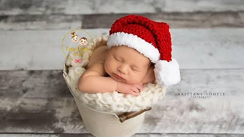 Easy Crochet Pattern for Christmas Baby Hat