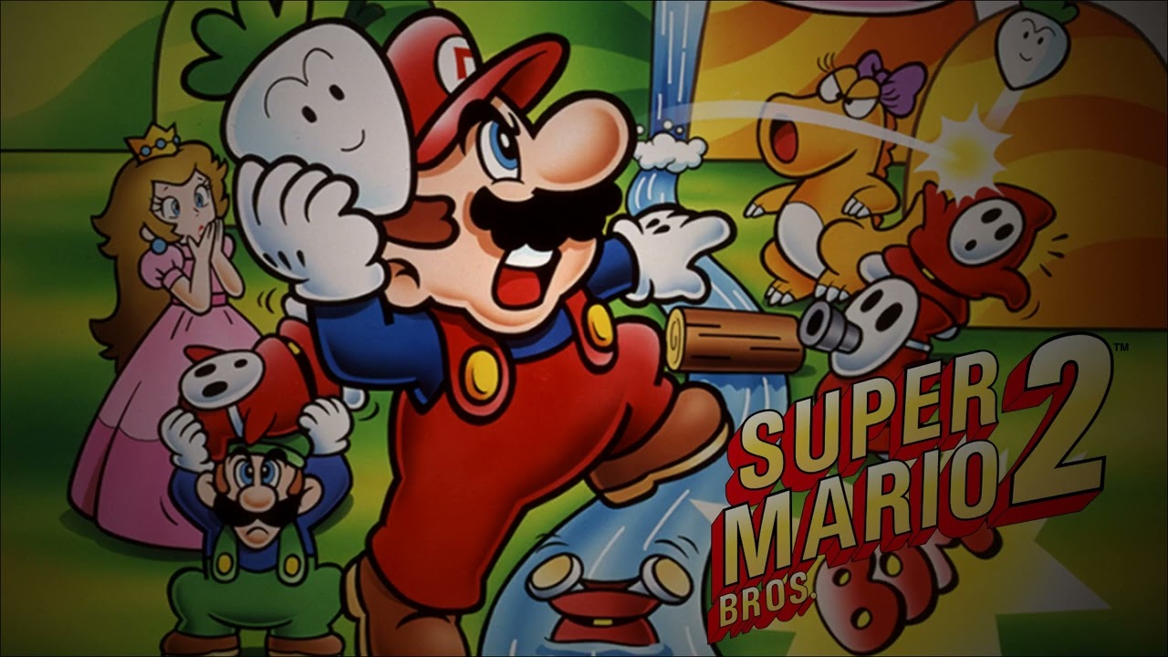 Super Mario Bros 2 - Star Theme (slowed + muffled)