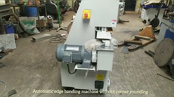 Automatic edge banding machine without corner rounding @selectindustries5461 #automaticedgebanding