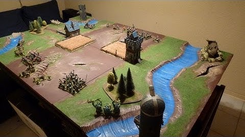 Let´s Craft #25 - modulare Spielplatte selbst bauen für Warhammer und andere Tabletops