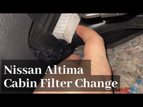 Video: Una Nissan Altima ha un filtro dell'aria nell'abitacolo?