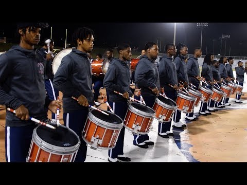 virginia-state's-"drum-phi"-vs-lane-college's-"bloody-rain"---percussion-battle---2018-|4k|