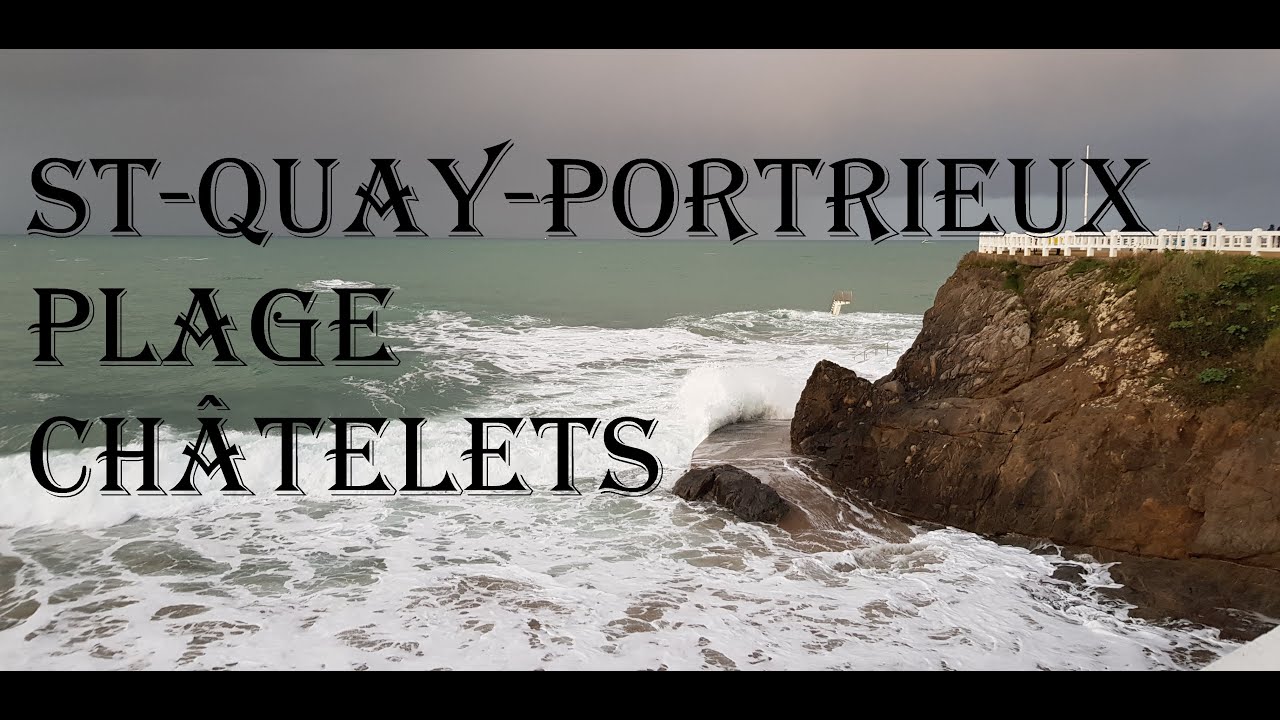 Saint Quay Portrieux, Plage des Châtelets et le Casino