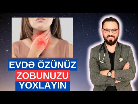 Video: Tiroid Xəstəliyi Evdə Necə Test Edilir