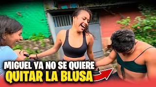 A Miguel ya le gusta más hacerla de mujer. Camarón le da un consejo a Wendy de Keko