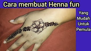Cara Membuat Henna Fun Yang Mudah Untuk Pemula