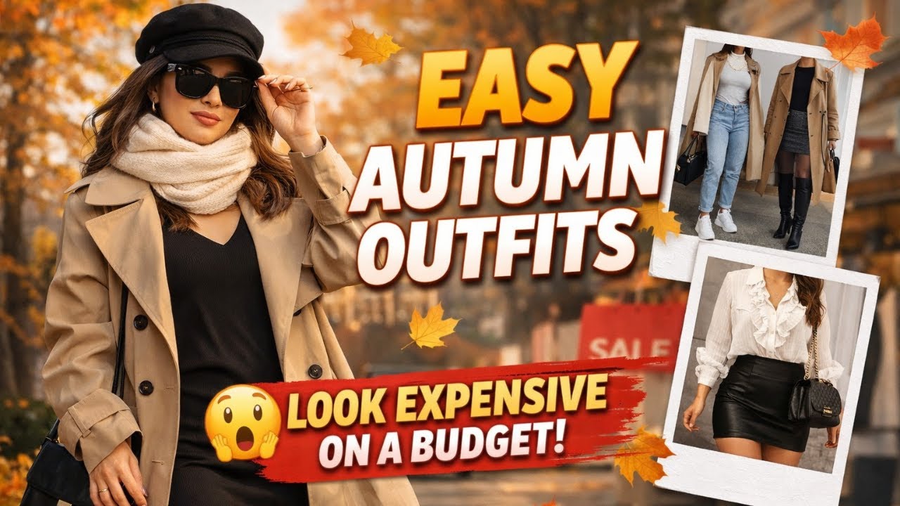 Autumn Outfit Ideas 😎 | No Rambling, Just Looks (Under 5 Min).