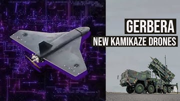 Russian Gerbera drone was captured on video flying over the city of Sumy