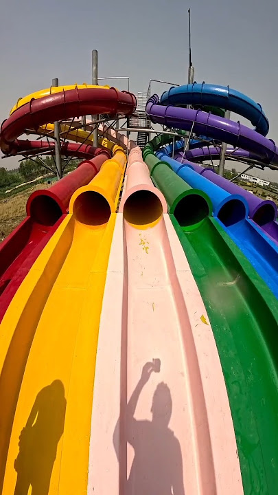 Bella ciao playground parkour water slide POV