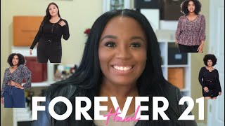 FOREVER 21 TRY-ON HAUL | WINTER FASHION..PLUS SIZE FRIENDLY | AFFORDABLE HAUL | BRWNGIRLLUXE