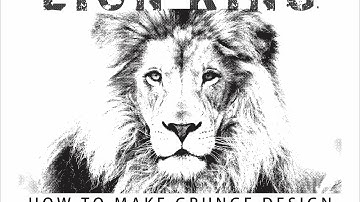 How to make grunge effect in Coreldraw using bitmap tools