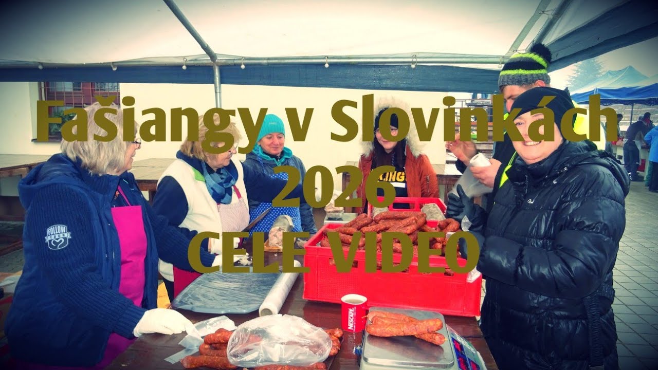 Fašiangy v Slovinkách 2026 (celé video)