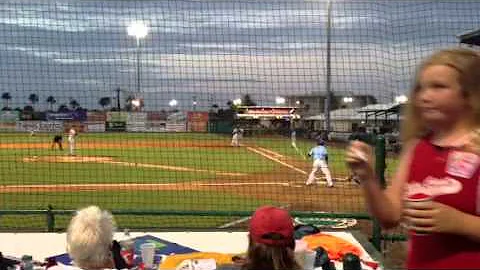 Dustin Geiger double for Daytona Cubs 6/1/13