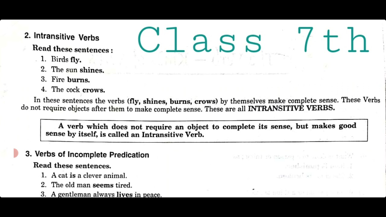 Verbs Of Incomplete Predication Exercises With Answers