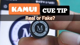 HOW TO CHECK KAMUI CUE TIP, REAL OR FAKE? 