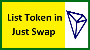 List Token in JustSwap by Providing Liquidity - TronExpert io