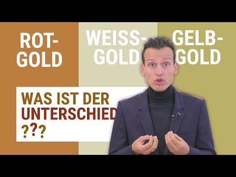 Video: Kann Gelbgold mit Weißgold überzogen werden?