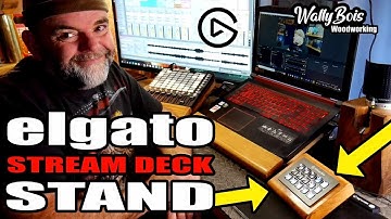 The Elgato Stream Deck Stand is RUBBISH [Woodworking Project]