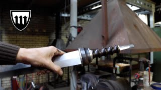 Forging a Roman officers sword, part 4, making the handle.