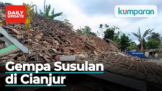 Situasi di Cianjur: Sejumlah Bangunan Rusak & Ambruk, Ada Gempa Susulan