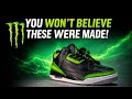 Turning Air Jordan 3s Into Monster Energy Sneakers! ⚡