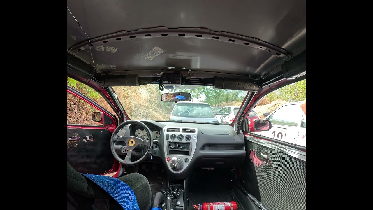 Πορταριά 2025 Αγώνας1 - Α. Δραγώνας Honda Type R EP3 GrN αρ. 14 ΜΕΤΑ τον χορό πάνω στις βαλβολίνες