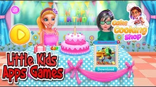 Cake Maker Baking Kitchen Learn How to Bake on This Game App for Kids screenshot 1