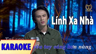 Video voorbeeld van "[KARAOKE] Lính Xa Nhà - Trường Tam | Full Beat"