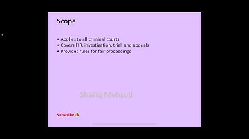 CRPC Lecture 2: CRPC Overview| Historical Background, Purpose, Scope | Procedural vs Substantive Law