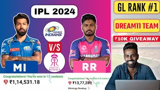 MI vs RR Dream11 Team, MI vs RR Dream11 Prediction, Mumbai Indians vs Rajasthan Royals IPL Team