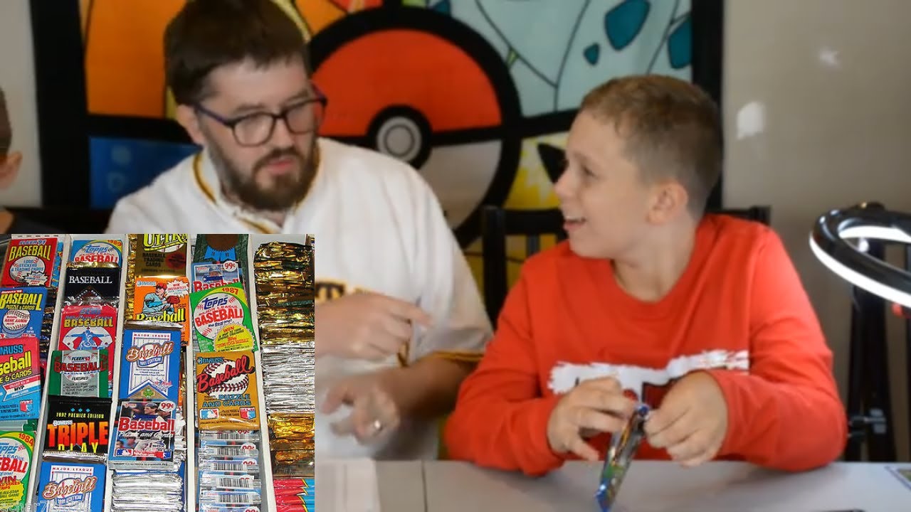 Vintage Baseball Card Packs Opening YouTube