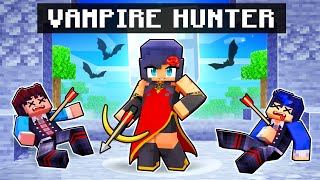 Playing as a VAMPIRE HUNTER in Minecraft! screenshot 5