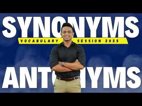 Synonyms and Antonyms 2025 #mpscenglish #vocabulary #maheshpatilzeroerror #kaizen