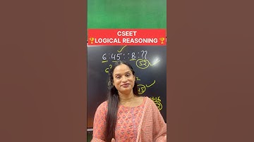 Cseet quantitative aptitude logical reasoning#commerceshorts #cseet #quantitativeaptitude #reasoning