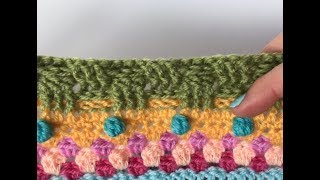 How to Crochet Basketweave Stitch