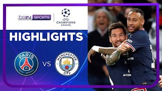PSG 2-0 Manchester City | Champions League 21/22 Match Highlights