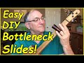 Easy DIY bottleneck slides! How to make bottleneck slides using a rotary tool.