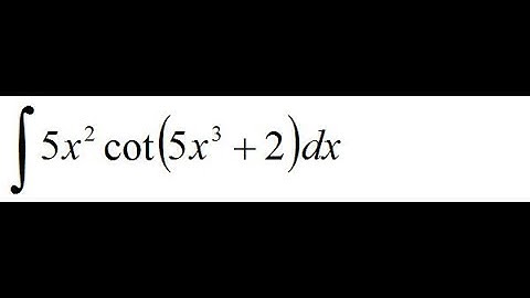 How to Integrate Trigonometric Functions | Calculus 13