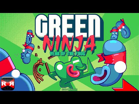 Green Ninja: Year of the Frog (By Nitrome) Lvl. 1-20 - iOS / Android - Gameplay Video