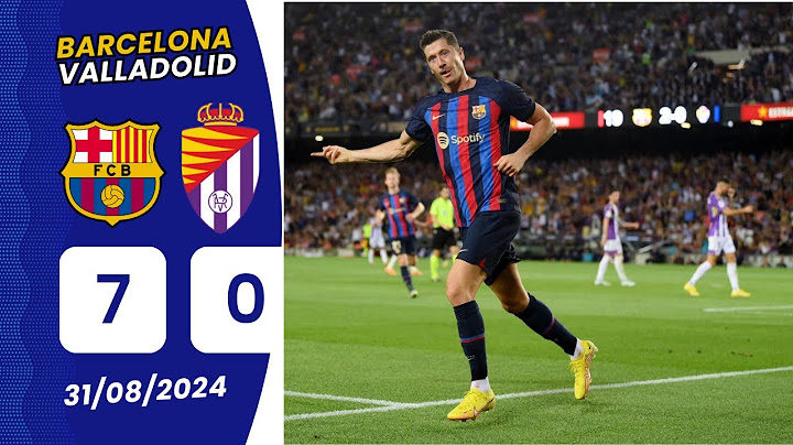 FC Barcelone Écrase Valladolid 7-0 | Résumé du Match Époustouflant