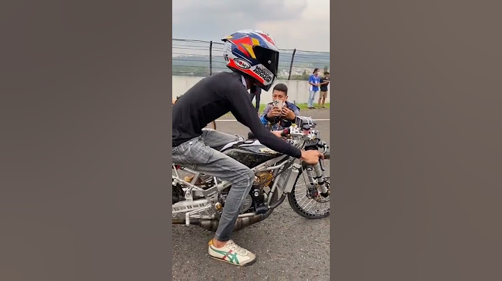 Kawasaki Ninja 2 Stroke Drag Race Style NGO Thailand #mikemodif