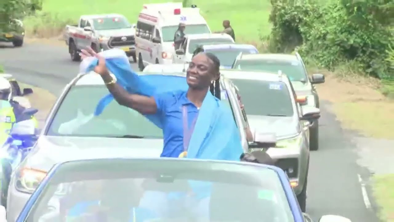 Julien Alfred Motorcade (Sep 24, 2024)