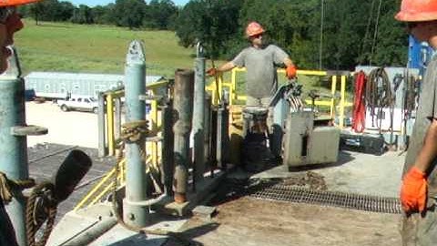 2006 Internship: Rig Work - Creating Stand