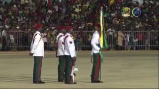 Arrival of the Prime Minister and the President of Guyana at the 50th Independence Jubliee.