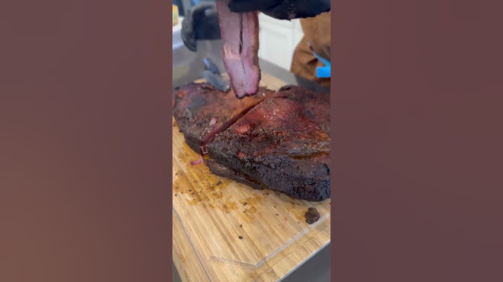Probably the Best Brisket I’ve ever smoked.  Tasted Amazing