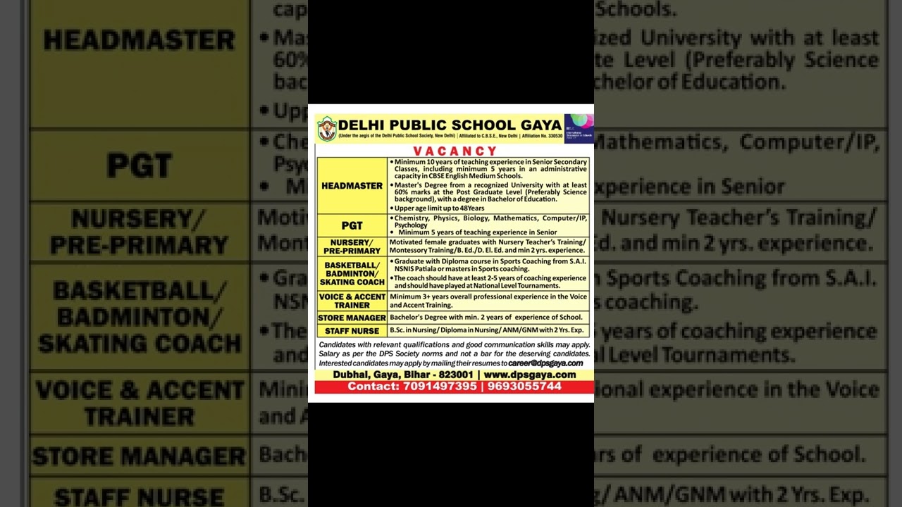 Delhi Public School Gaya 
