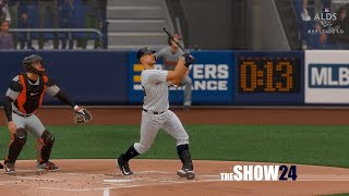 MLB the Show 24 March to October Orioles at Yankees Playoffs Game 2 Xbox Series X 4K