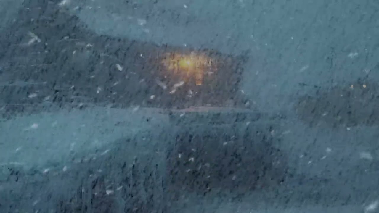 ❄️ Intense Blizzard Wind Sounds | Snow Ambience & Winter Storm White Noise for Sleeping