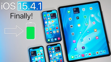 iOS 15.4.1 - Finally!